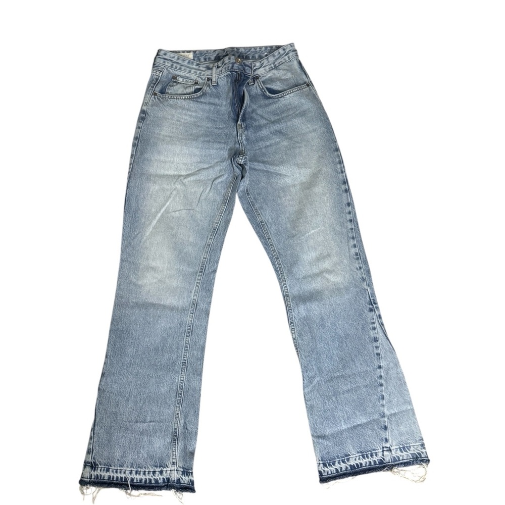 Zara Light Blue Flare Jeans
